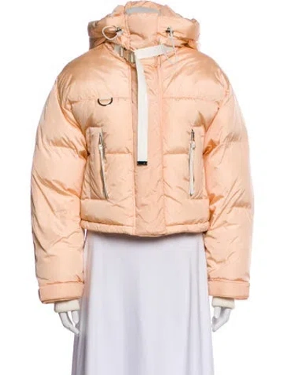 Pre-owned Shoreditch Ski Club Down Jacket In Pink