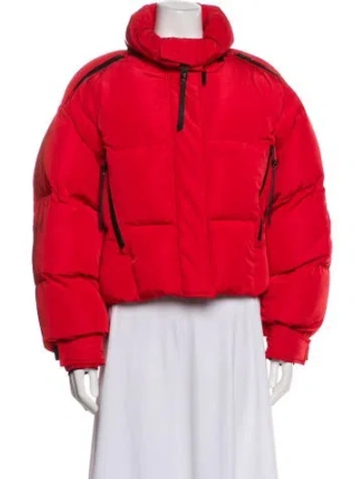 Pre-owned Shoreditch Ski Club Jacket In Red