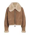 SHOREDITCH SKI CLUB SHEARLING OPAL JACKET