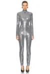 Shoreditch Ski Club X Tomorrow Disco Jumpsuit In Gunmetal Grey