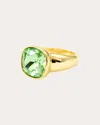 Short & Suite Women's Candy Gem Ring In Green
