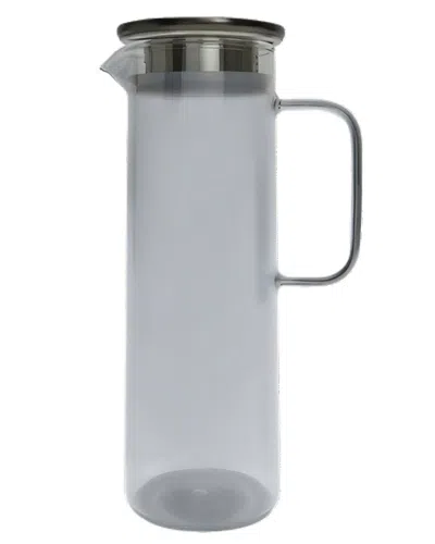 Short Stories Modern Glass Pitcher In Gray