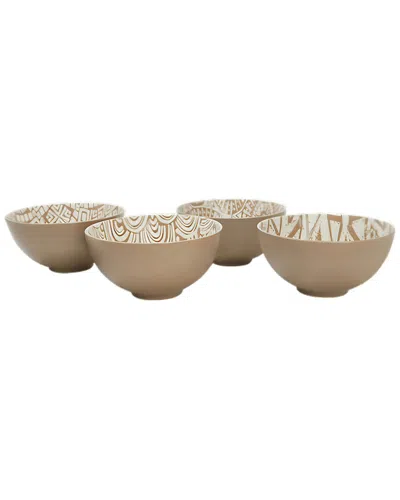 SHORT STORIES SHORT STORIES SET OF 4 BOWLS