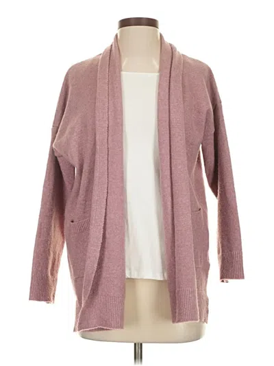 Pre-owned Short Story Cardigan Sweater In Pink
