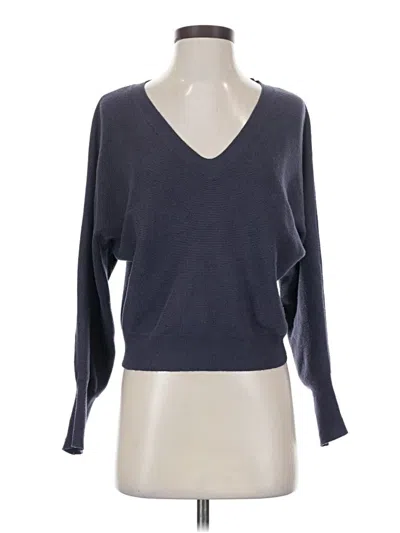 Pre-owned Short Story Pullover Sweater In Blue