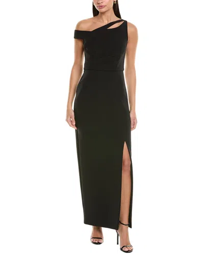 Shoshanna Alana Maxi Dress In Black