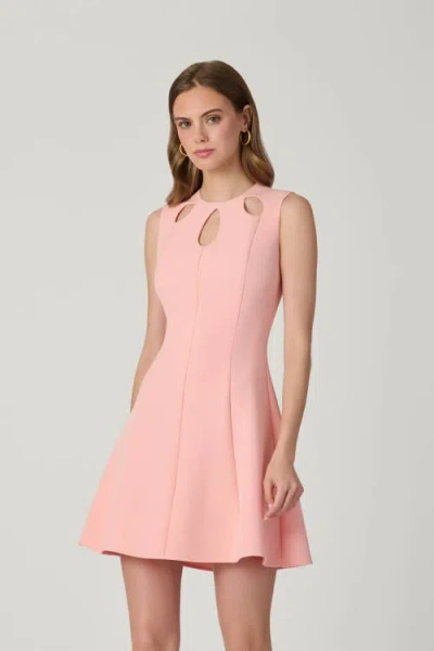 Shoshanna Alexandra Dress Melon In Pink