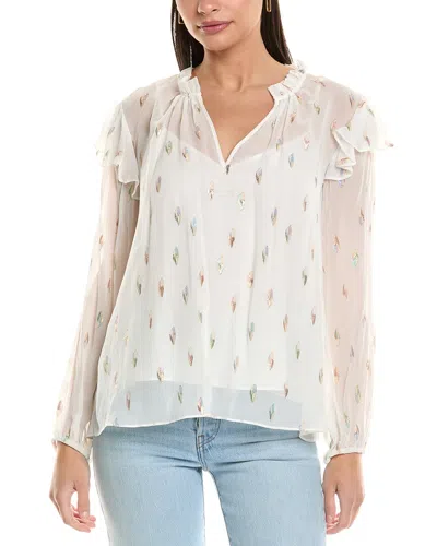 Shoshanna Alisha Top In White