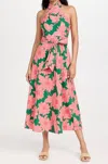 Shoshanna Beekman Press In Peony Pink/spring Green In Multi