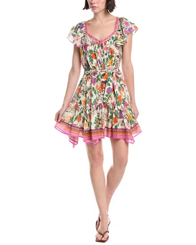 Shoshanna Callie Mini Dress In Pink