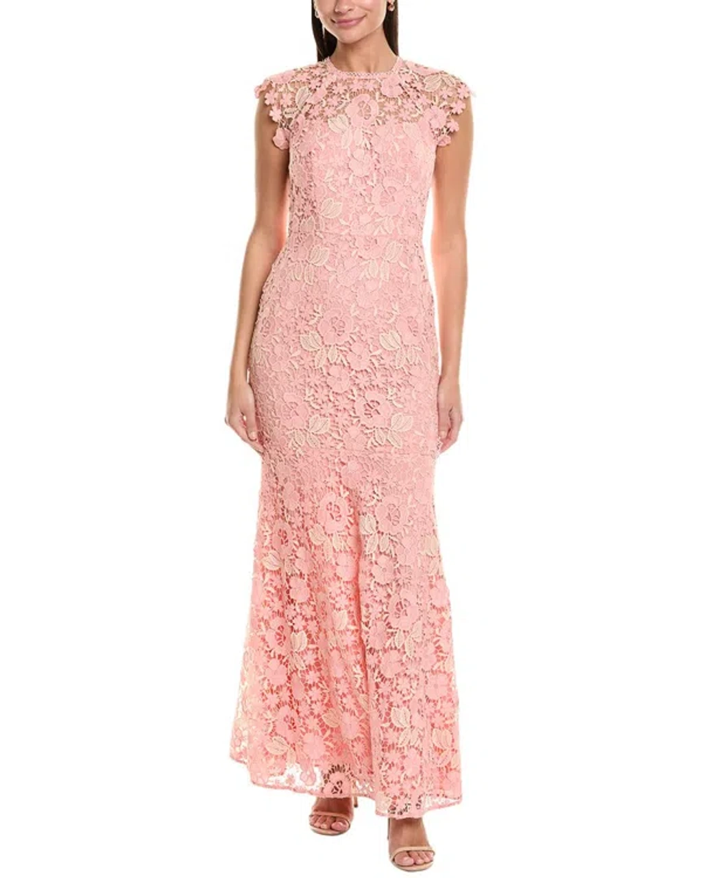 Shoshanna Carlotta Maxi Dress In Pink | ModeSens