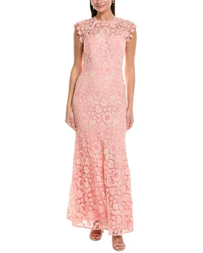 Shoshanna Carlotta Maxi Dress In Pink