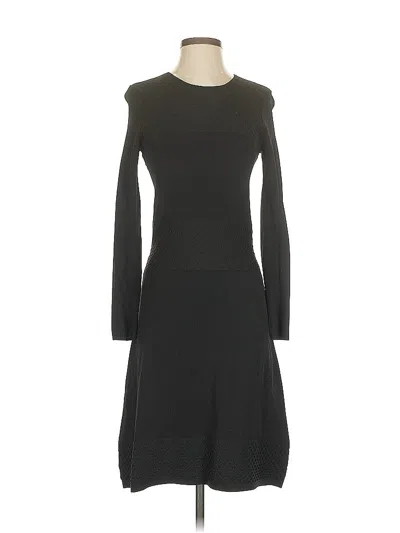 Pre-owned Shoshanna Casual Dress In Black