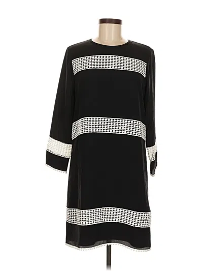Pre-owned Shoshanna Casual Dress In Black