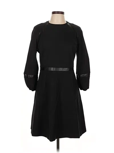 Pre-owned Shoshanna Casual Dress In Black