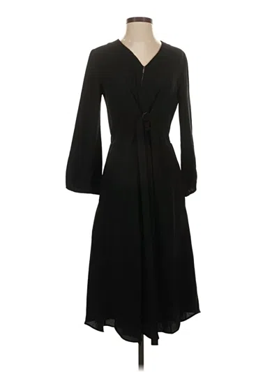Pre-owned Shoshanna Casual Dress In Black
