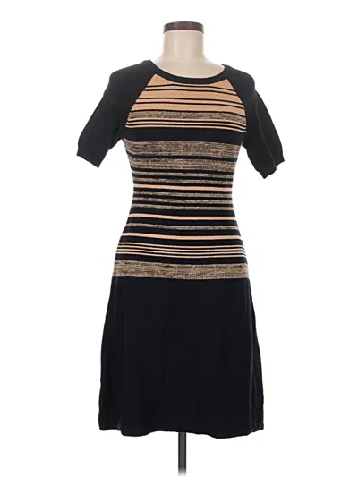 Pre-owned Shoshanna Casual Dress In Black