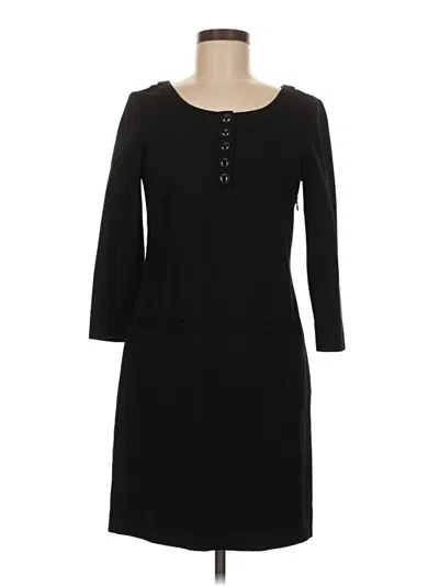 Pre-owned Shoshanna Casual Dress In Black