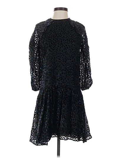 Pre-owned Shoshanna Casual Dress In Black