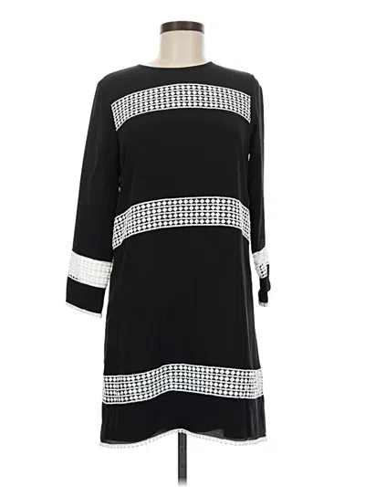 Pre-owned Shoshanna Casual Dress In Black