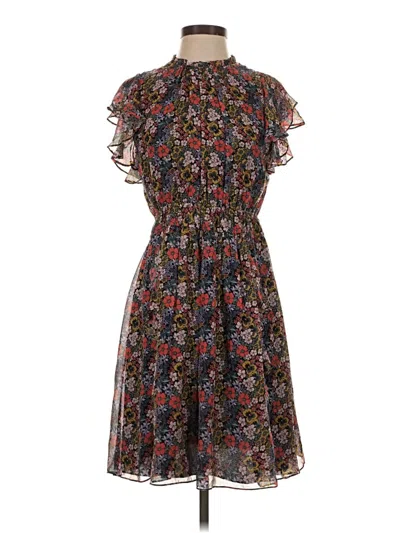 Pre-owned Shoshanna Casual Dress In Black