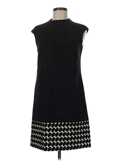 Pre-owned Shoshanna Casual Dress In Black