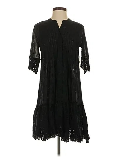 Pre-owned Shoshanna Casual Dress In Black