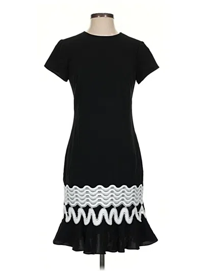 Pre-owned Shoshanna Casual Dress In Black