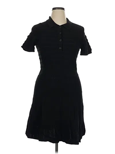 Pre-owned Shoshanna Casual Dress In Black