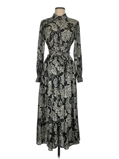 Pre-owned Shoshanna Casual Dress In Black