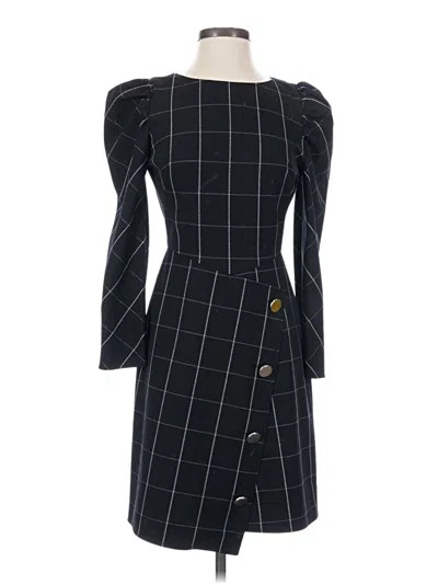 Pre-owned Shoshanna Casual Dress In Black