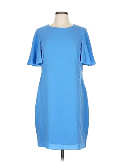 Pre-owned Shoshanna Casual Dress In Blue