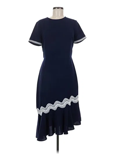 Pre-owned Shoshanna Casual Dress In Blue