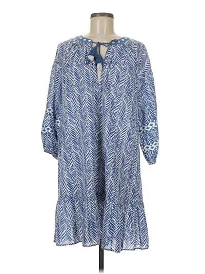 Pre-owned Shoshanna Casual Dress In Blue