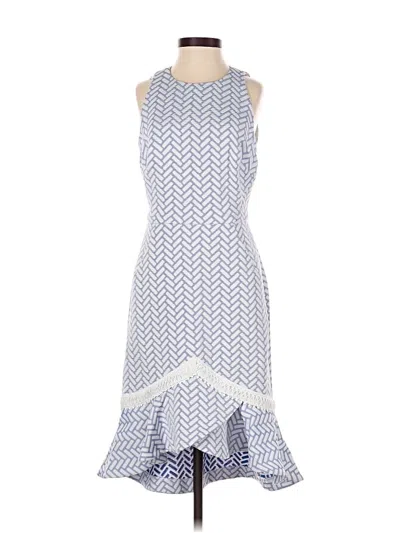 Pre-owned Shoshanna Casual Dress In Blue