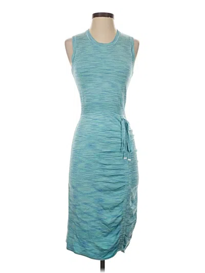 Pre-owned Shoshanna Casual Dress In Blue