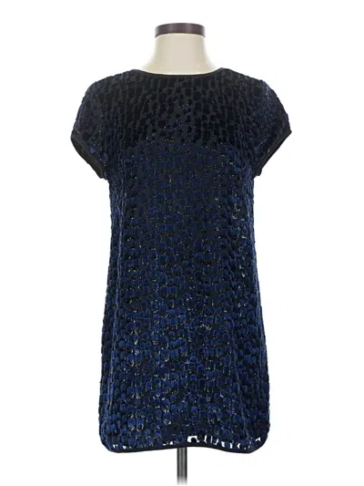 Pre-owned Shoshanna Casual Dress In Blue