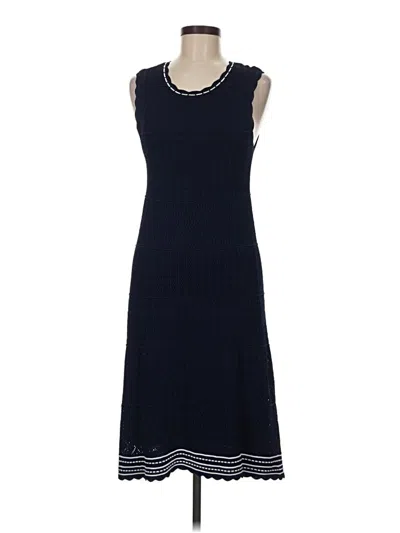 Pre-owned Shoshanna Casual Dress In Blue