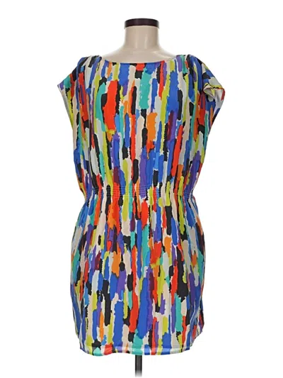 Pre-owned Shoshanna Casual Dress In Blue