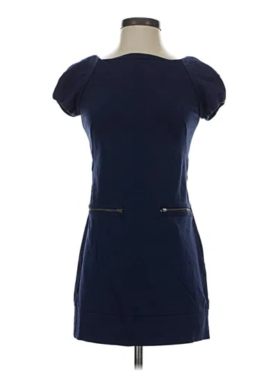 Pre-owned Shoshanna Casual Dress In Blue