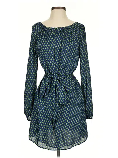 Pre-owned Shoshanna Casual Dress In Blue