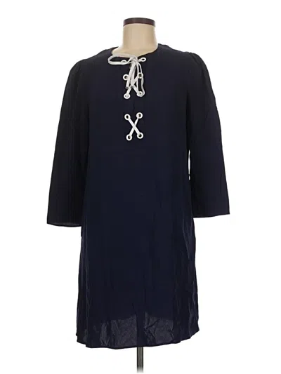 Pre-owned Shoshanna Casual Dress In Blue