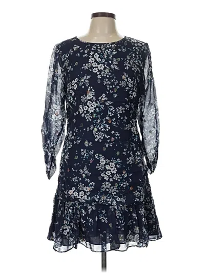 Pre-owned Shoshanna Casual Dress In Blue