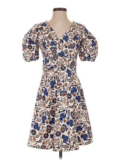 Pre-owned Shoshanna Casual Dress In Blue