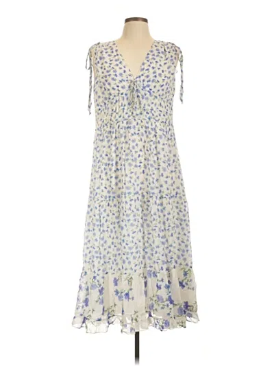 Pre-owned Shoshanna Casual Dress In Blue