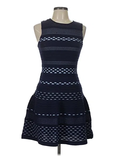 Pre-owned Shoshanna Casual Dress In Blue