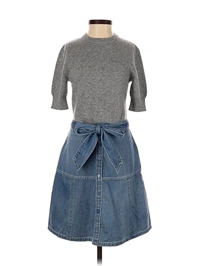 Pre-owned Shoshanna Casual Dress In Blue