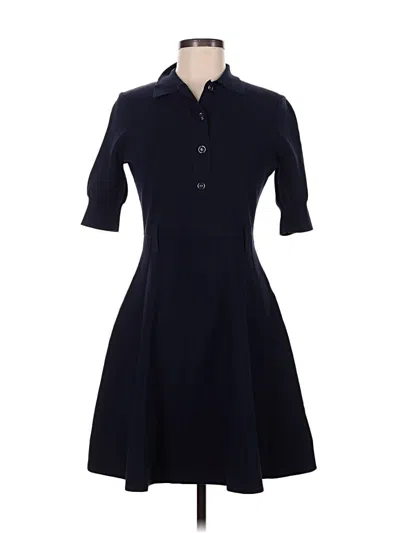 Pre-owned Shoshanna Casual Dress In Blue