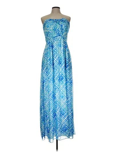 Pre-owned Shoshanna Casual Dress In Blue