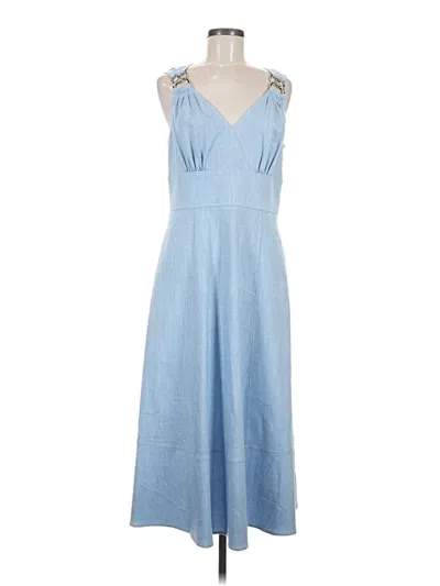 Pre-owned Shoshanna Casual Dress In Blue